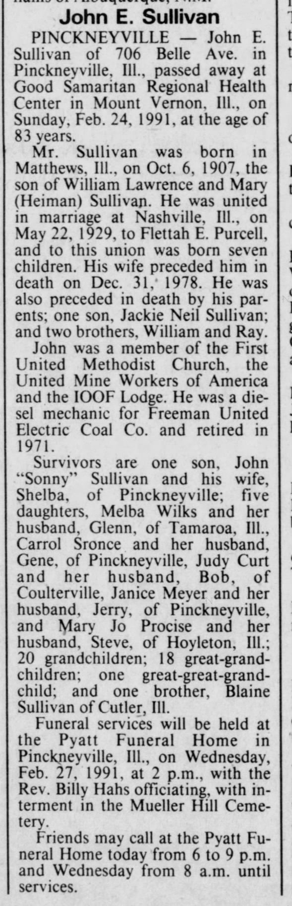 John E Sullivan